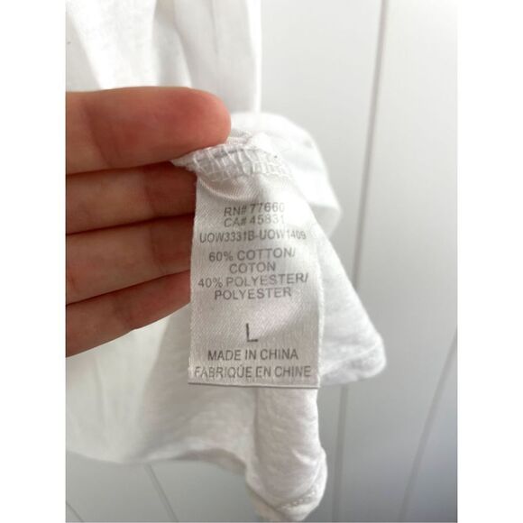 UO Mouchette Graphic California‎ Left is Best Shirt Size L - Picture 6 of 10